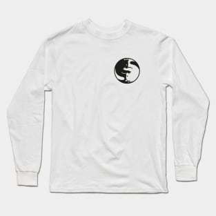 Yin Yang Cat Tao by Tobe Fonseca Long Sleeve T-Shirt